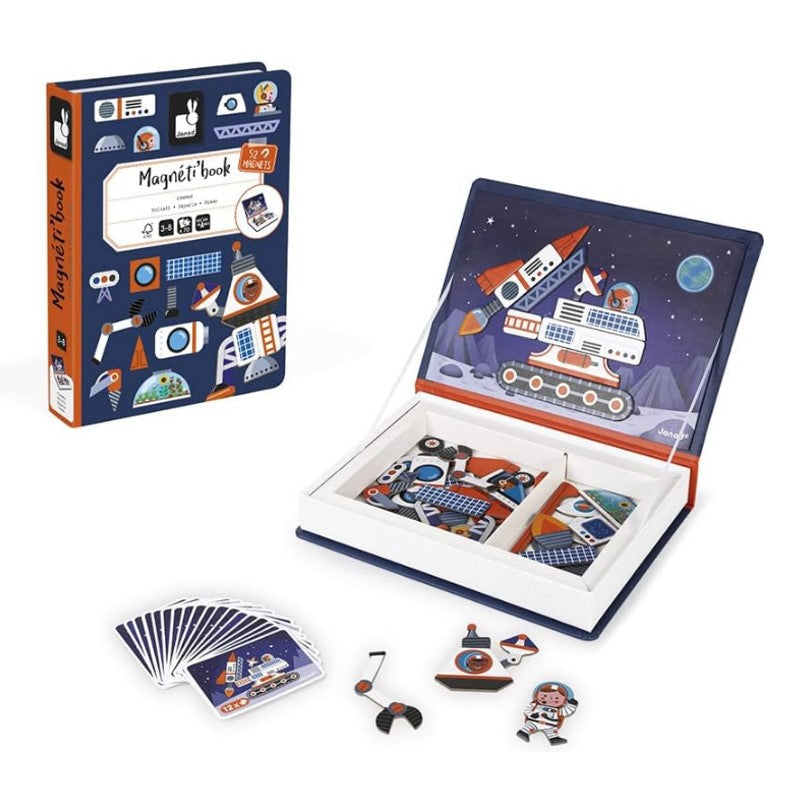 Livro Magnético Viagem ao Cosmos com 70 Peças - Maped