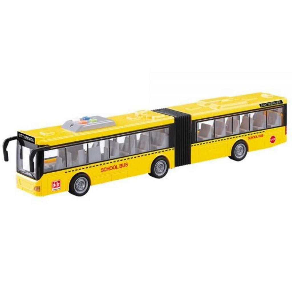 Big Ônibus de Fricção com Som e Luz - Dm Toys