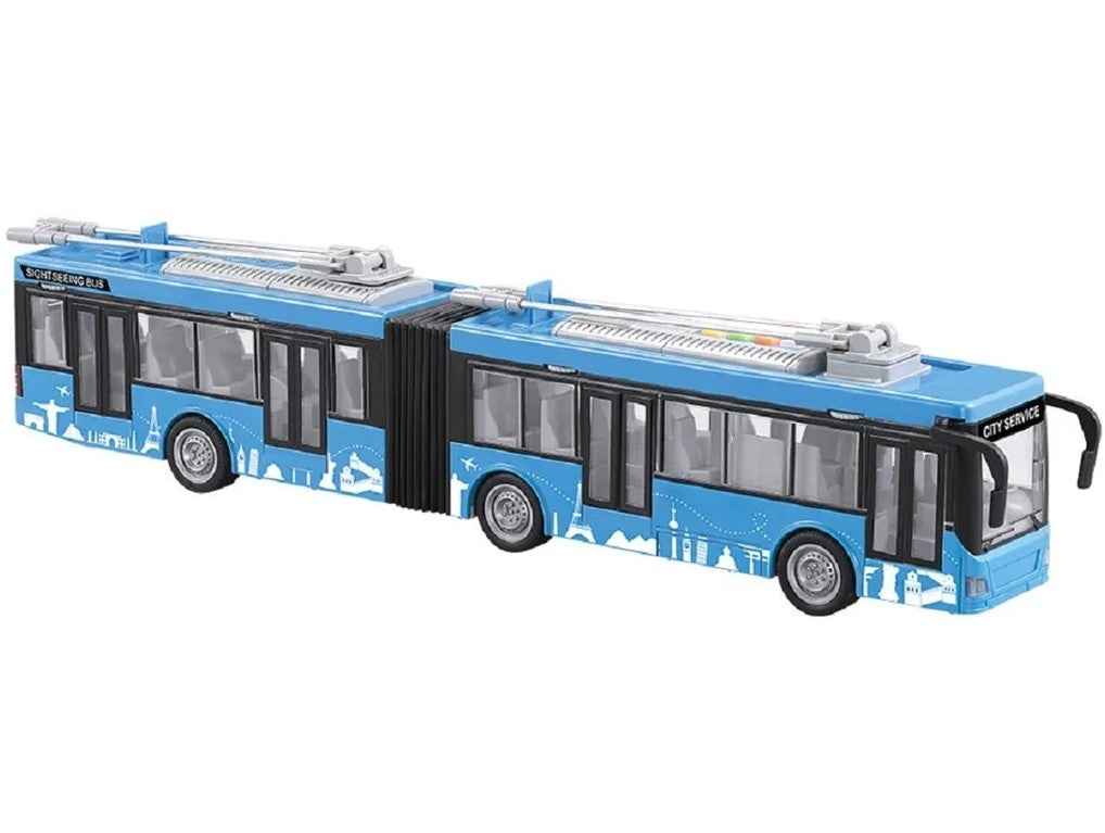 Big Ônibus de Fricção com Som e Luz - Dm Toys