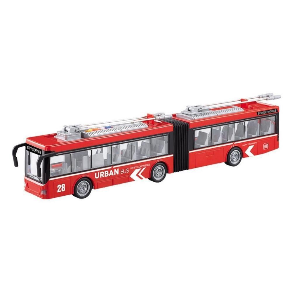 Big Ônibus de Fricção com Som e Luz - Dm Toys