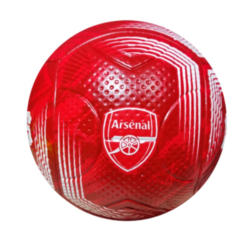 Bola Futebol do Arsenal Nº 5 Vermelha - Futebol e Magia