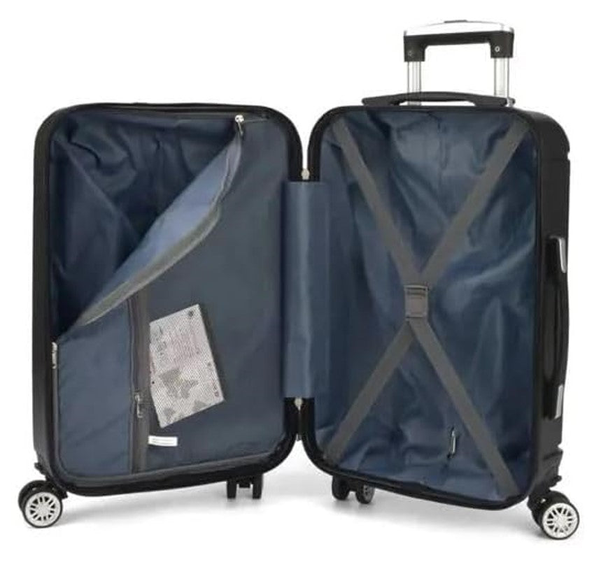 Mala de Viagem de Bordo Com Cadeado TSA Polo King - Luxcel