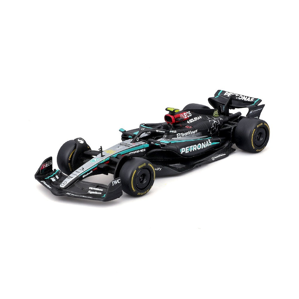 Miniatura Fórmula 1 Mercedes F1W15 2024 Lewis Hamilton - Bburago