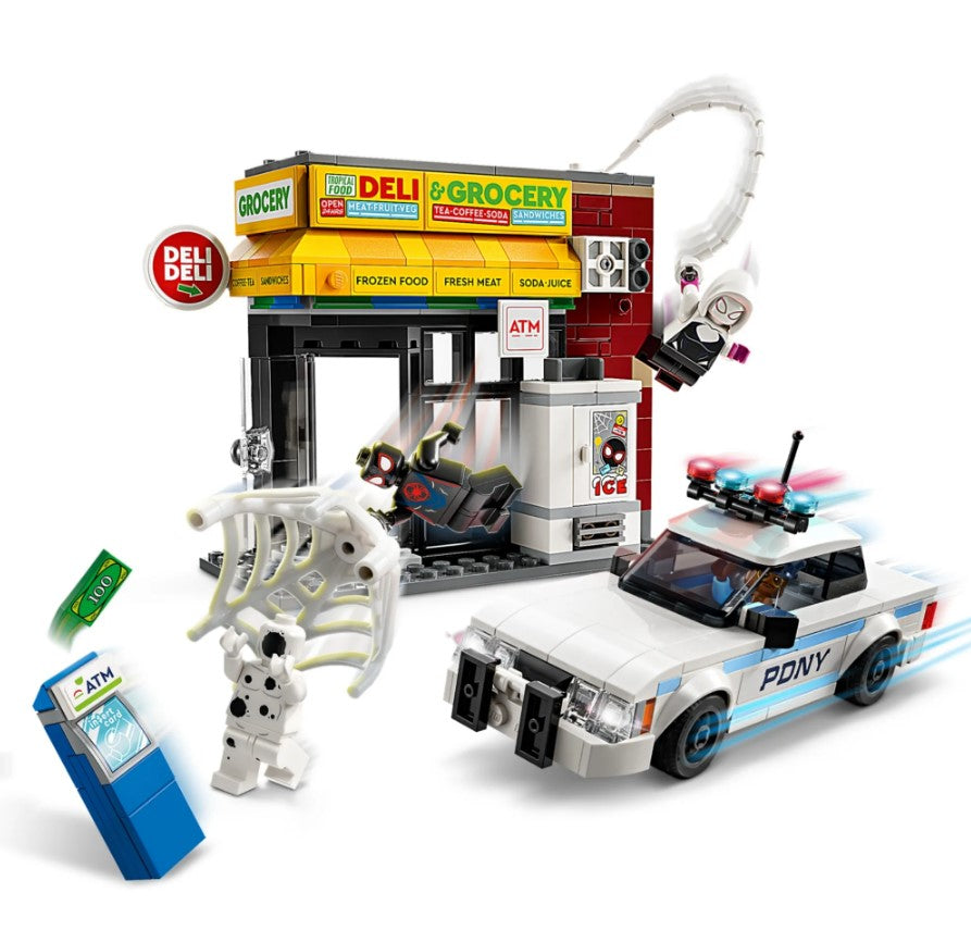 Lego Marvel Aranhaverso Miles Morales vs Spot 76311