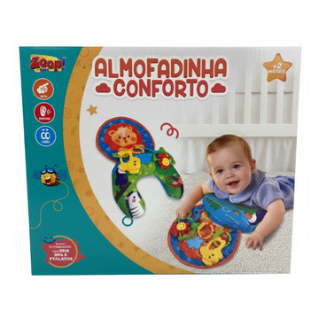 Almofadinha de Atividades Bebê Conforto Leão - ZOOP TOYS