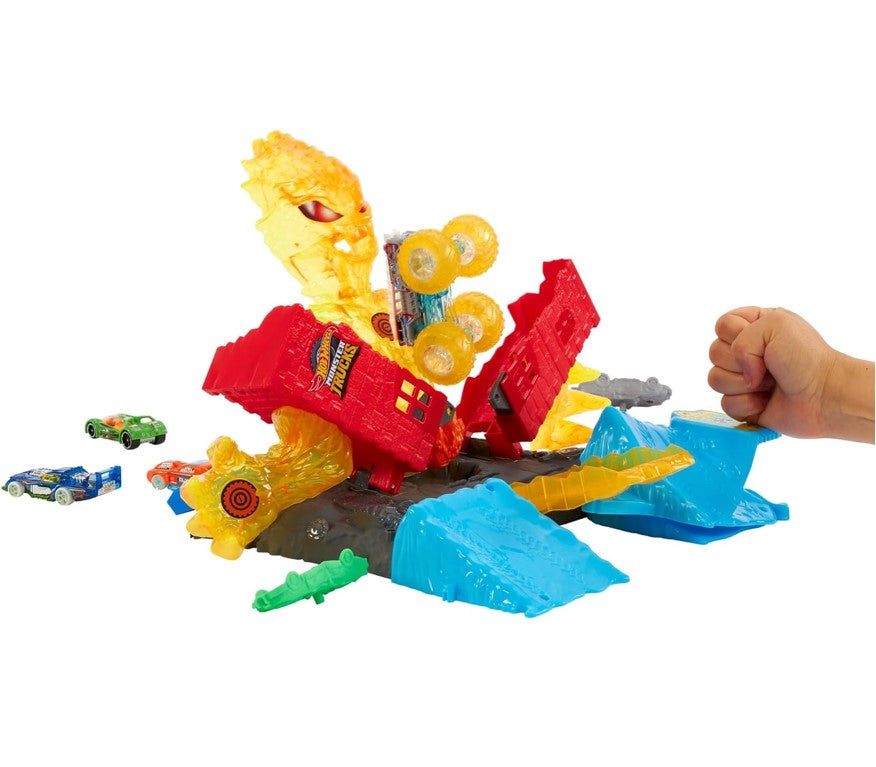 Hot Wheels Arena Demolição Apaga Incêndio HTP39 Mattel