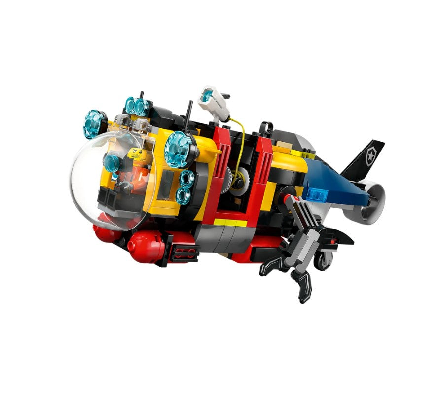 Lego City Helicóptero, Caminhão de Bombeiros e Submarino 60462