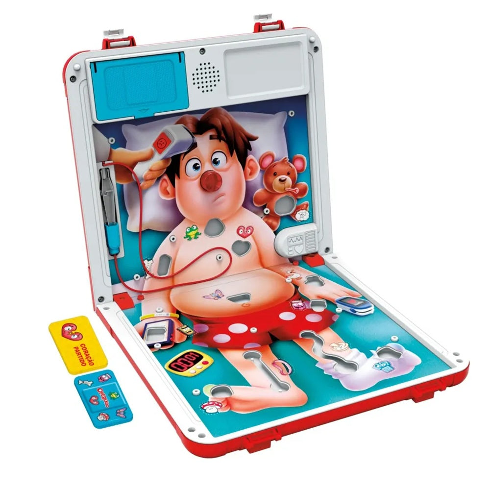 Jogo Operando Refresh na Maleta Brinquedo - Hasbro