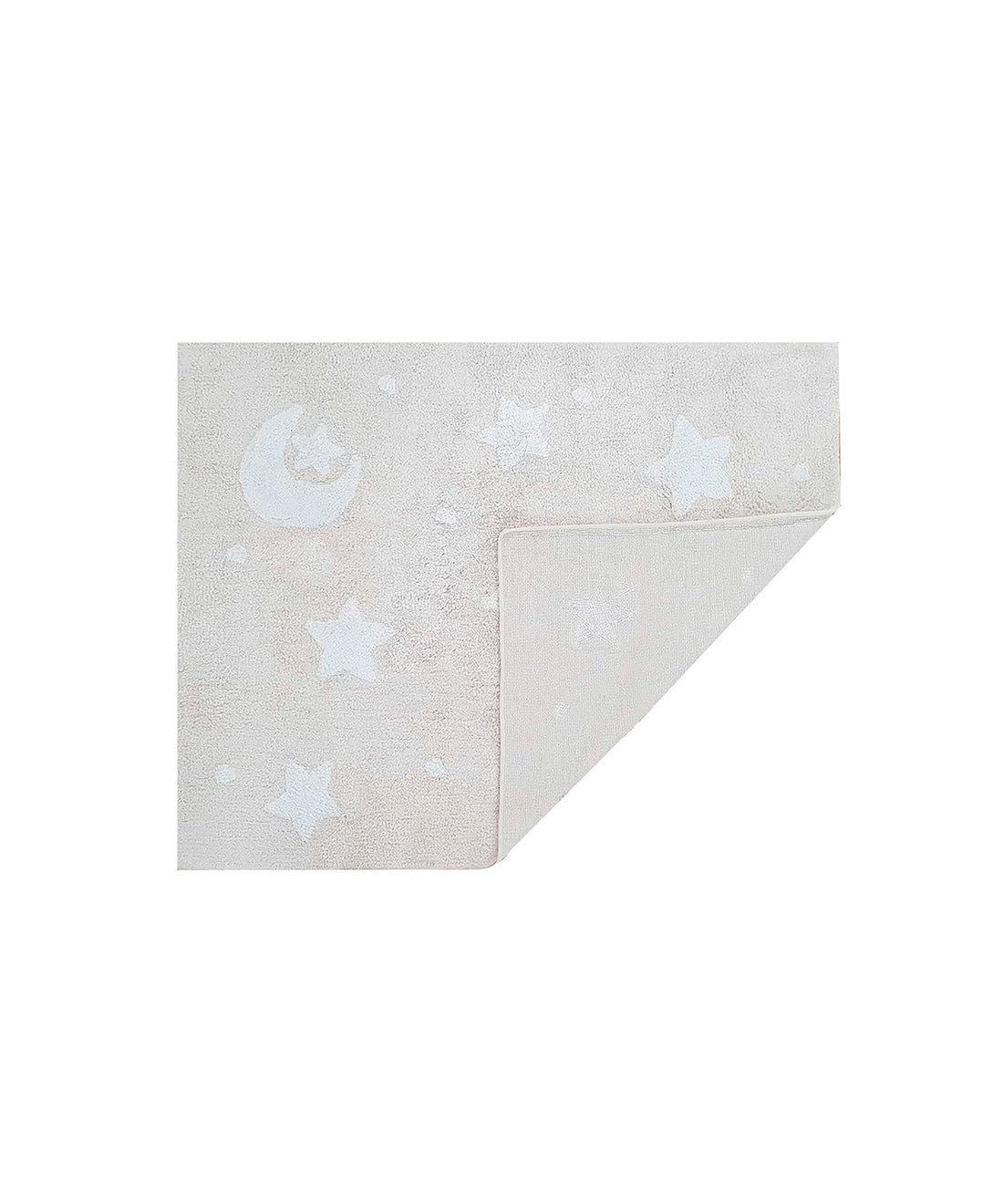 Tapete Sky Bege e Branco Estrelado - Nina & Co.
