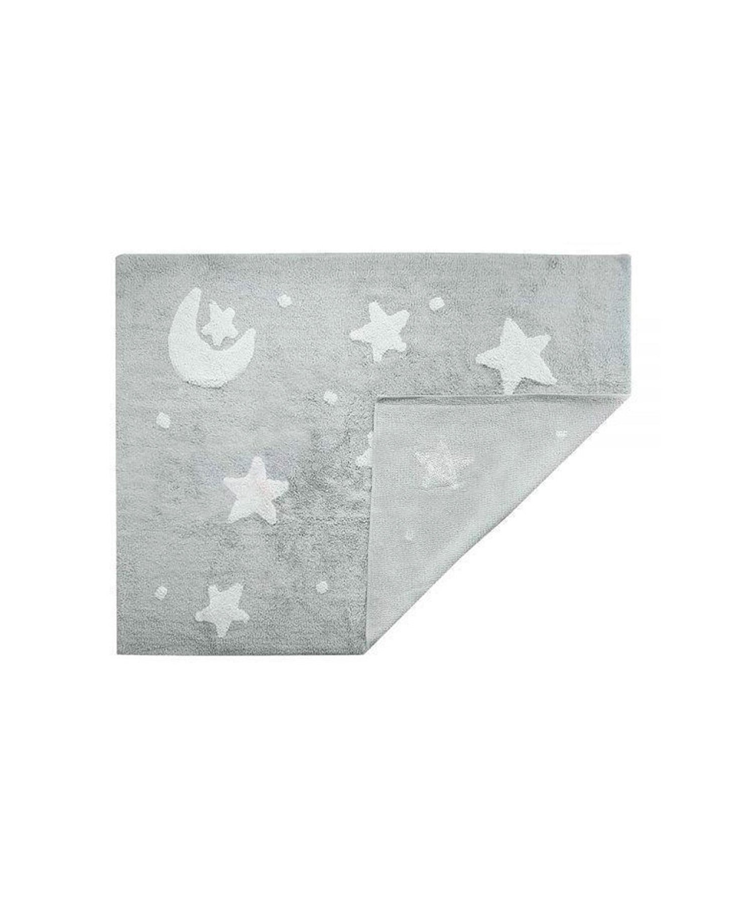 Tapete Sky Cinza E Branco Estrelado - Nina & Co.
