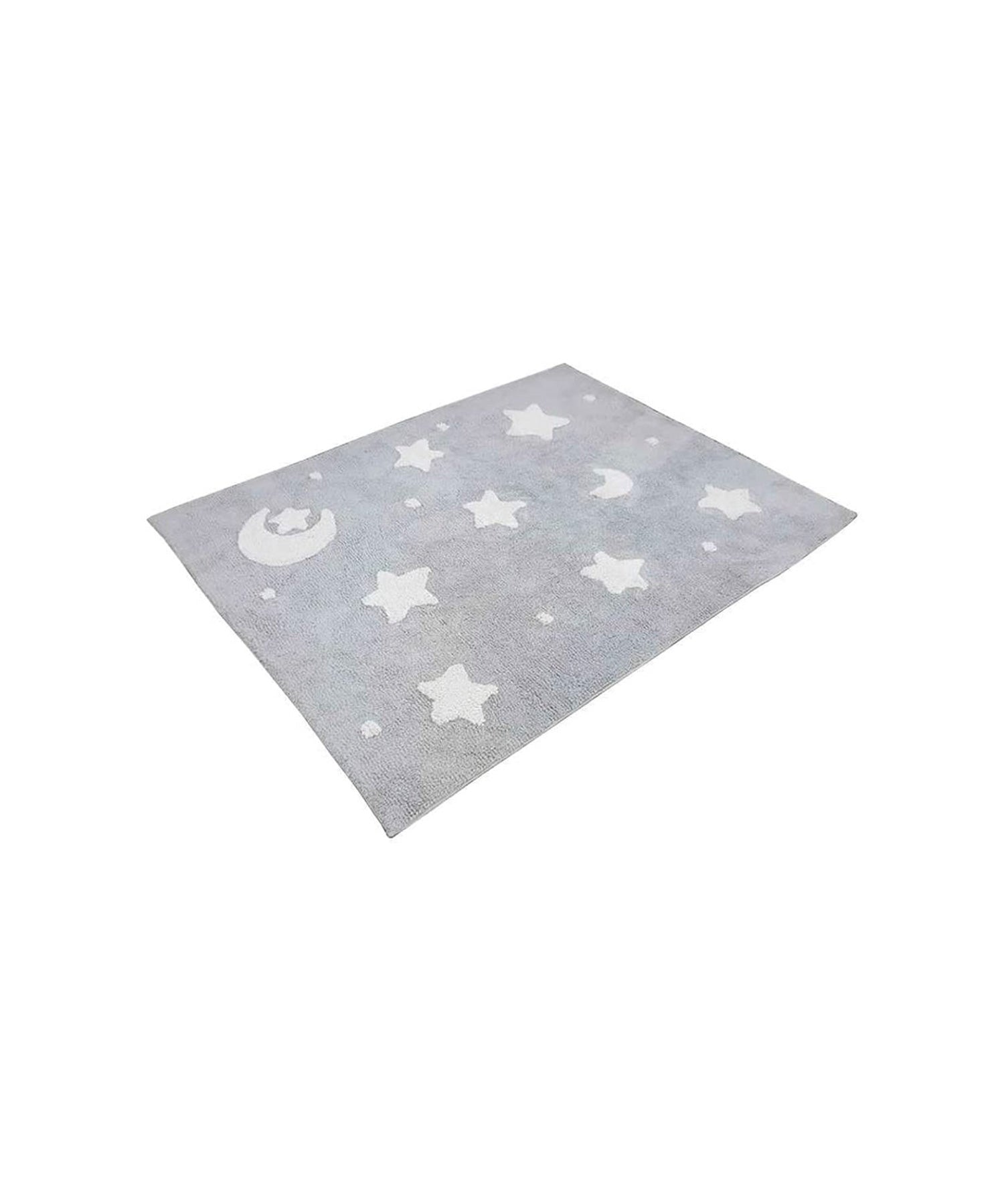 Tapete Sky Cinza E Branco Estrelado - Nina & Co.