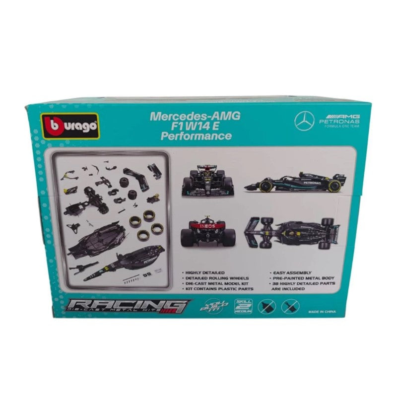 Kit Montar F1 Bburago Mercedes AMG W14 - CALIFORNIA TOY