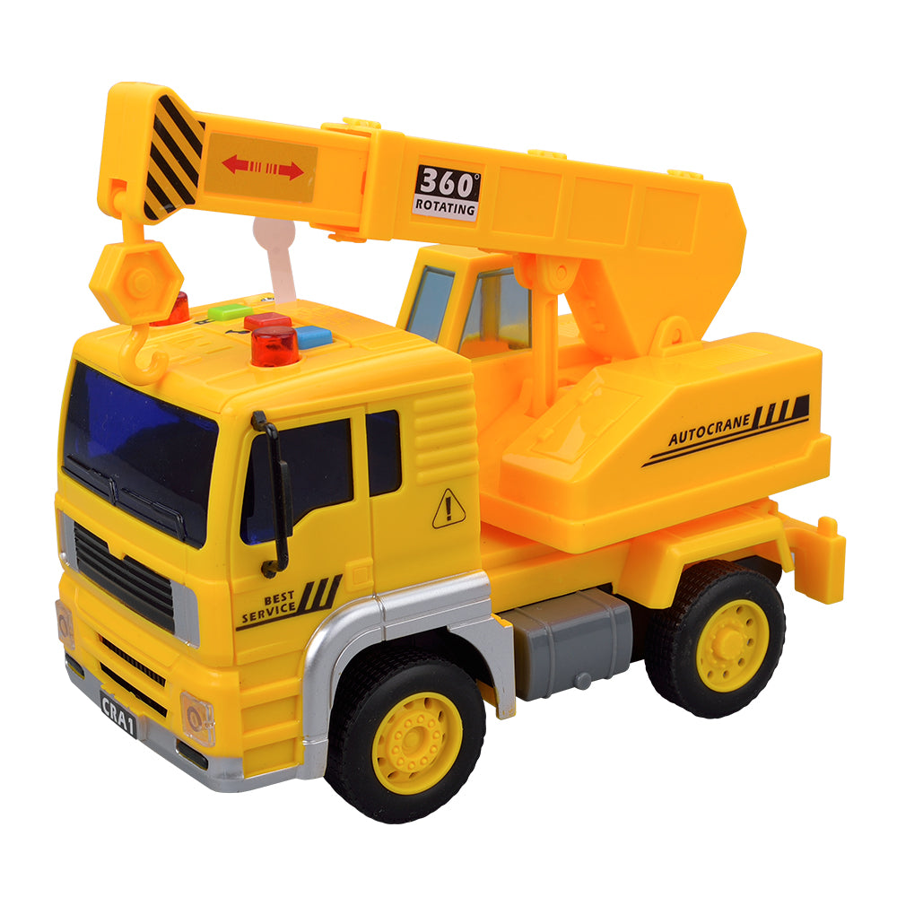 Caminhão de Fricção Construção com Luz e Som - DM Toys 5697