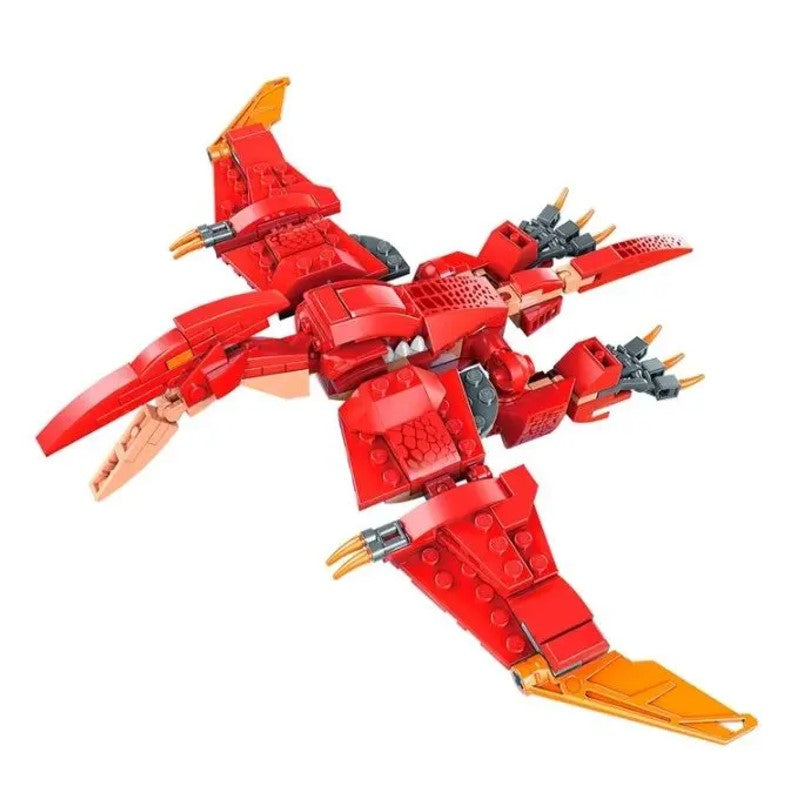 Bloco de Montar Unlimited Ideas Dinossauros 3 em 1 - KEEPPLAY