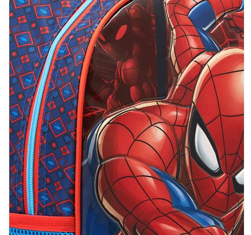 Mochila de Costas Escolar Infantil 16 Homem Aranha - Xeryus