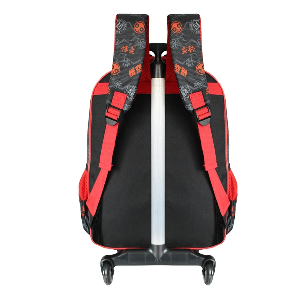 Dragon Ball Super Mochila de Rodinhas Infantil - Clio