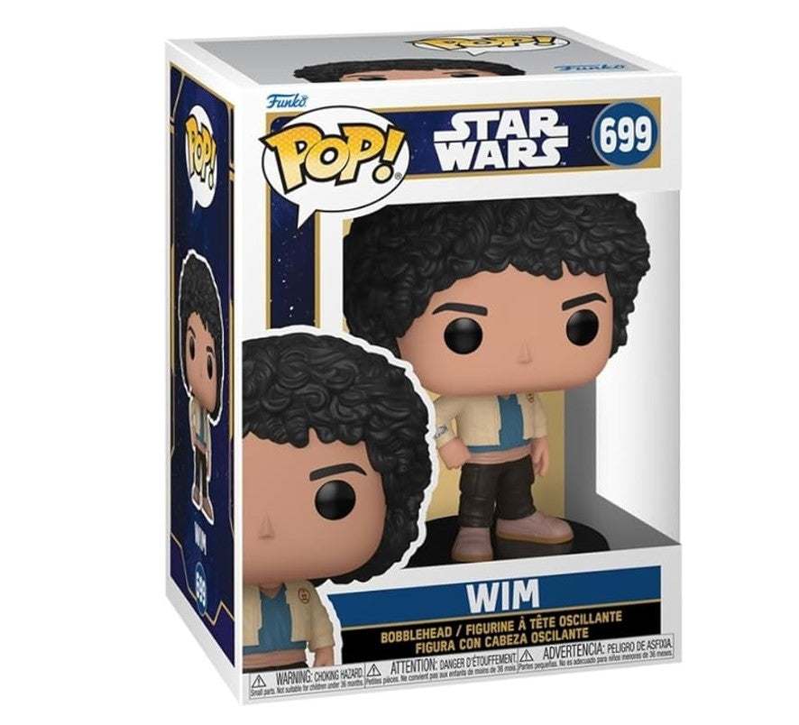 Boneco Funko Pop Star Wars Skeleton Crew Wim - Candide