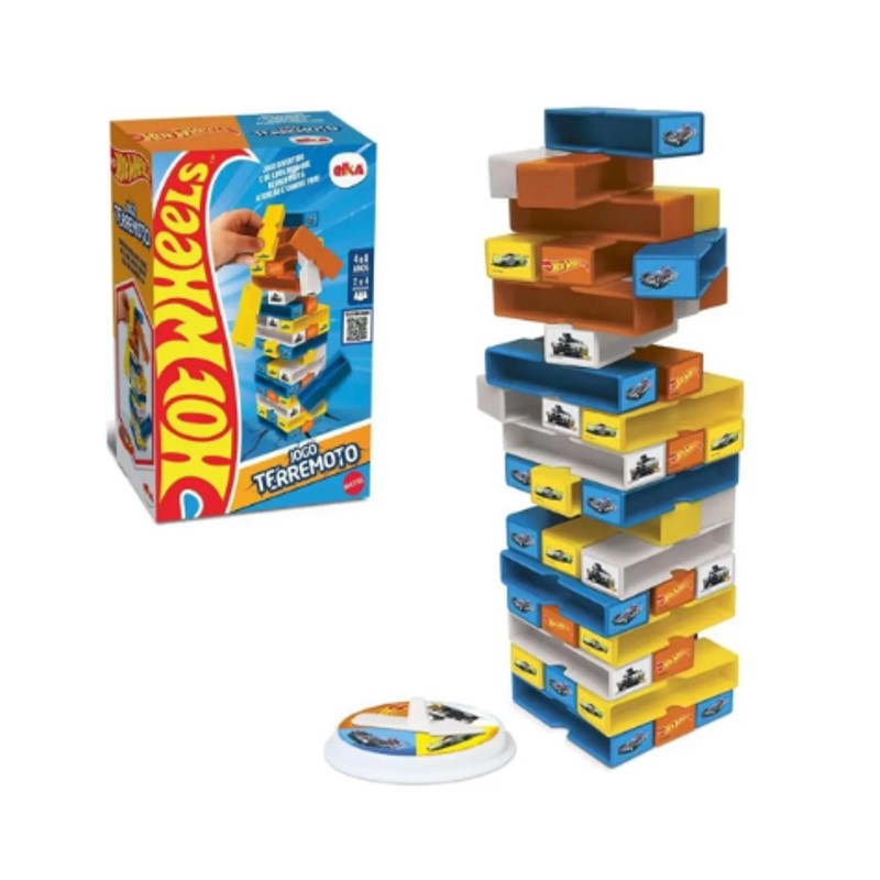 Jogo Terremoto Hot Wheels - Elka