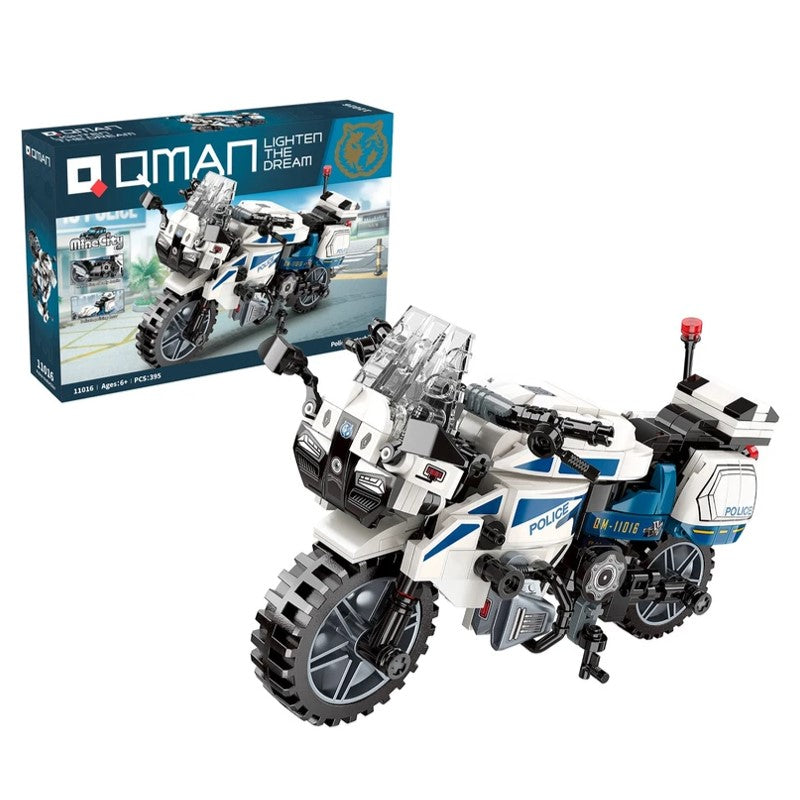 Mine City Motocicleta da Polícia - KEEPPLAY