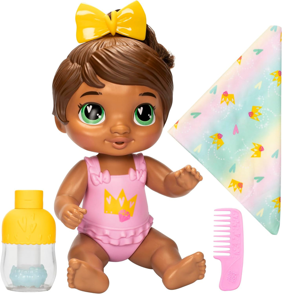 Baby Alive - Boneca Bebê Shampoo - Morena F9120 - Hasbro