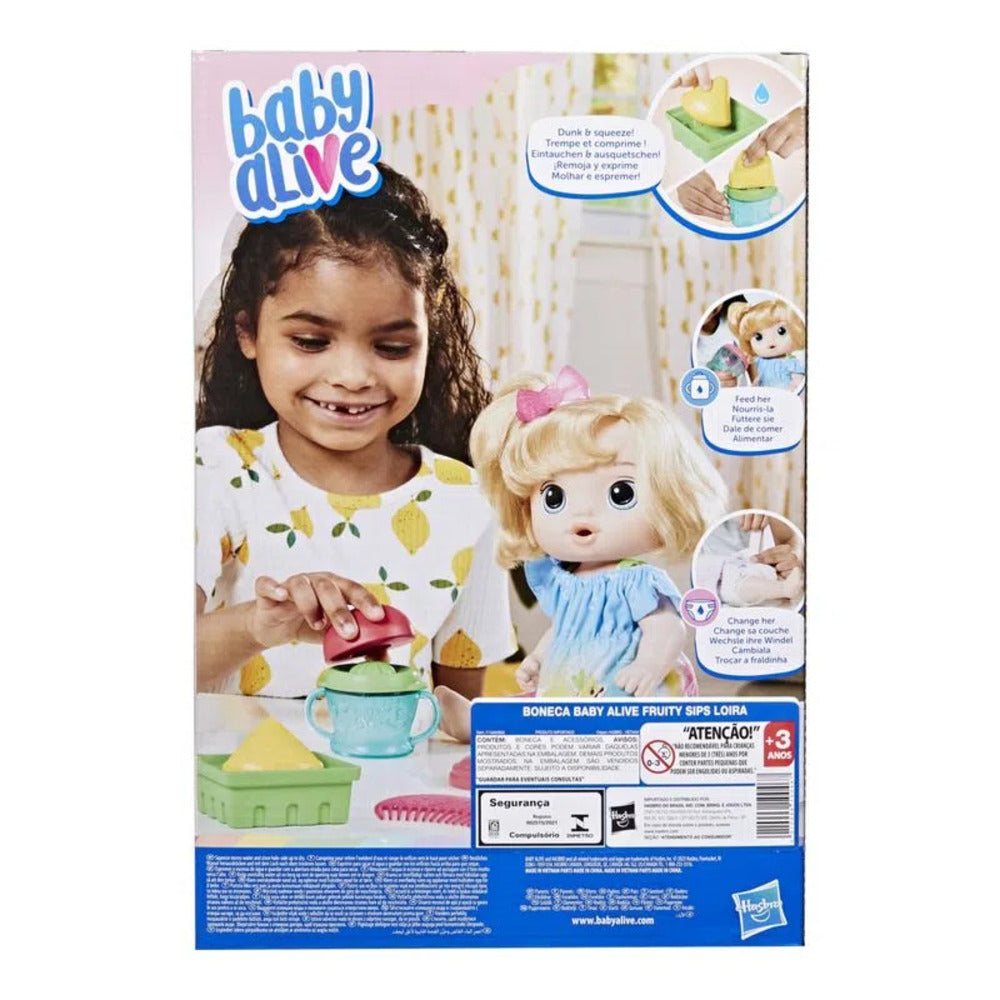 Baby Alive Hora do Suco Loira