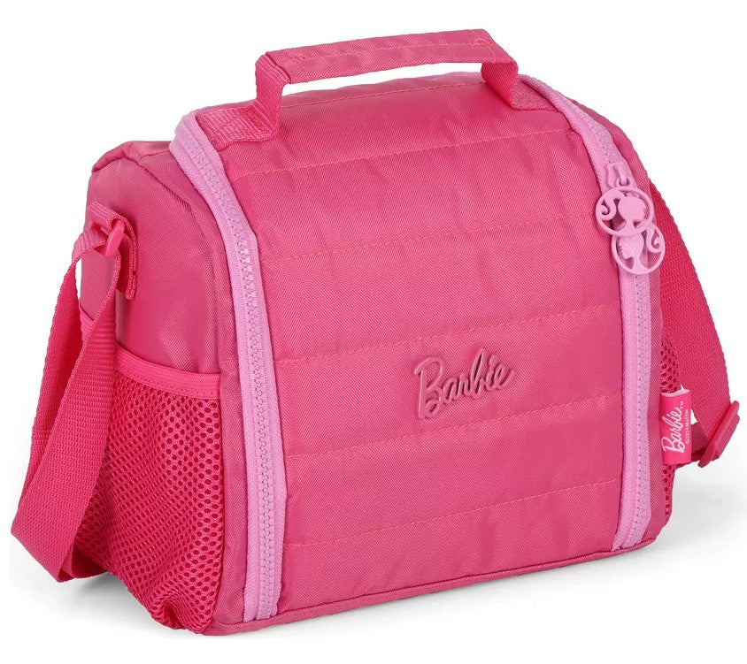 Kit Mochila de Rodinhas 360 + Lancheira + Estojo - Barbie Fashion
