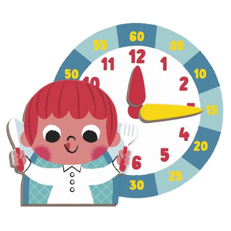 Livro Magnético Aprenda as Horas com 83 Peças - Maped