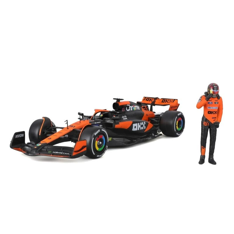 Miniatura Fórmula 1 McLaren MCL38 Oscar Piastri - CALIFORNIA TOY