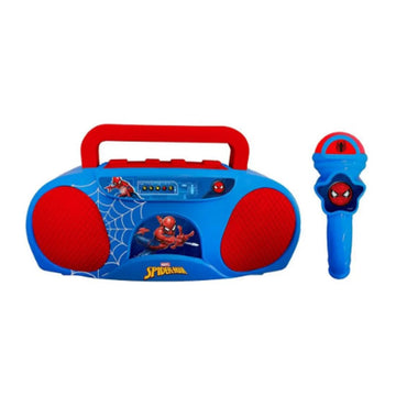 Boombox Karaoke Infantil Homem Aranha - Candide