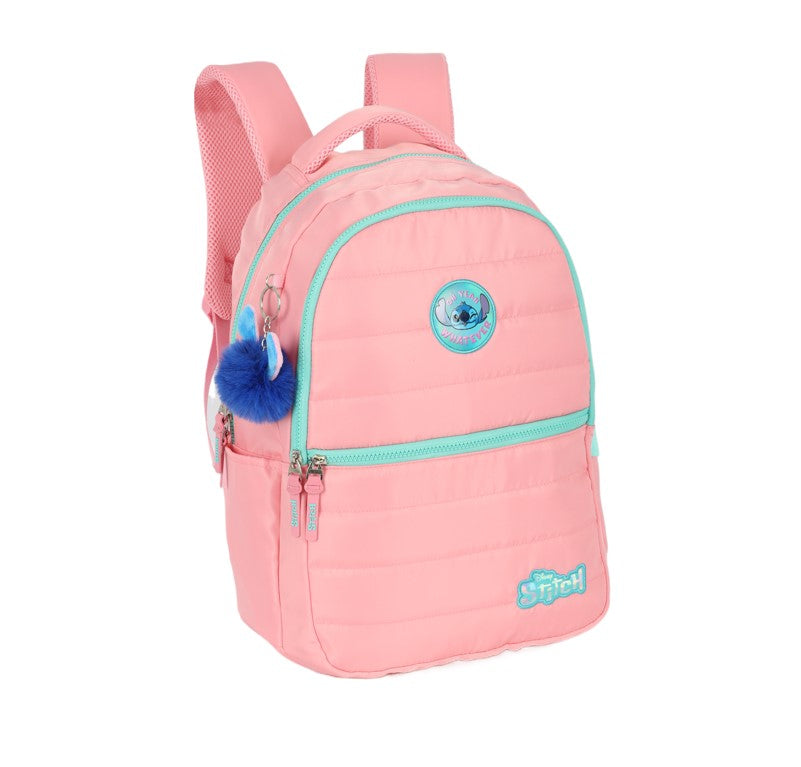 Mochila de Costas Stitch Disney Rosa - Luxcel