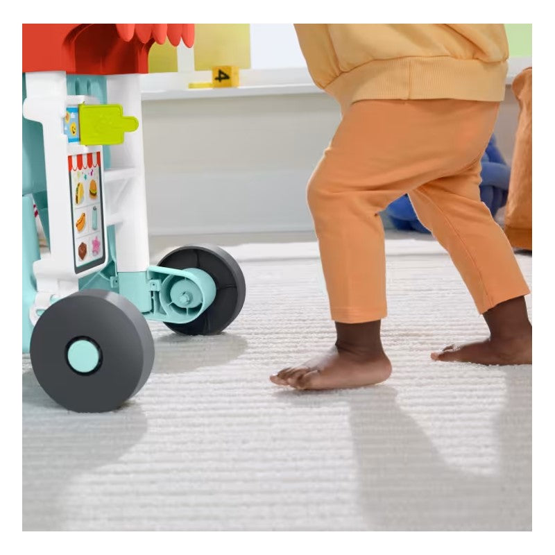 Fisher-Price Andador Carro de Snacks 4 em 1 - Mattel