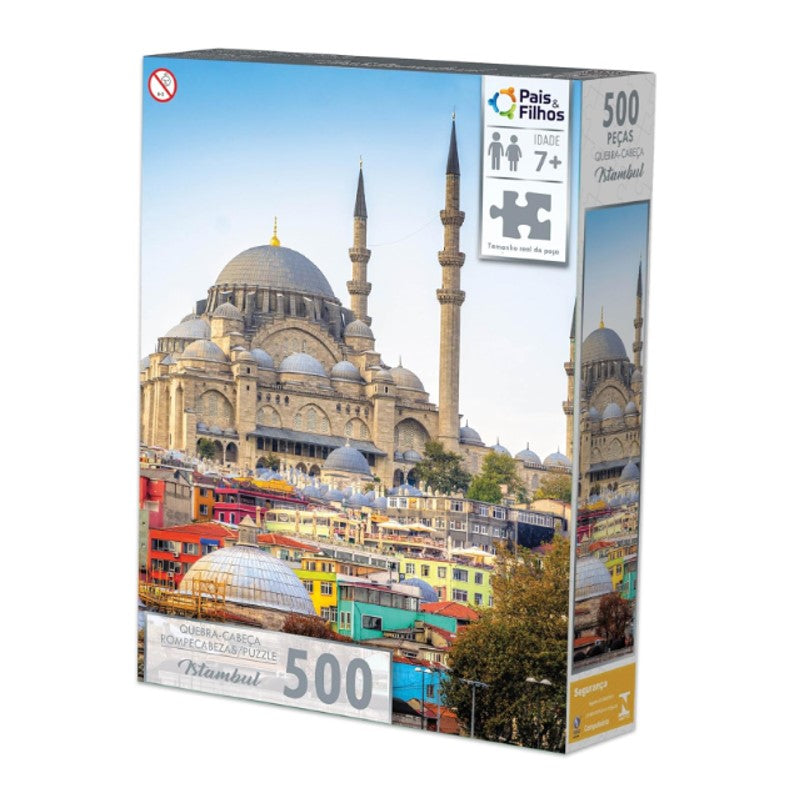 Quebra-Cabeça 500 Peças Istambul - Pais & Filhos