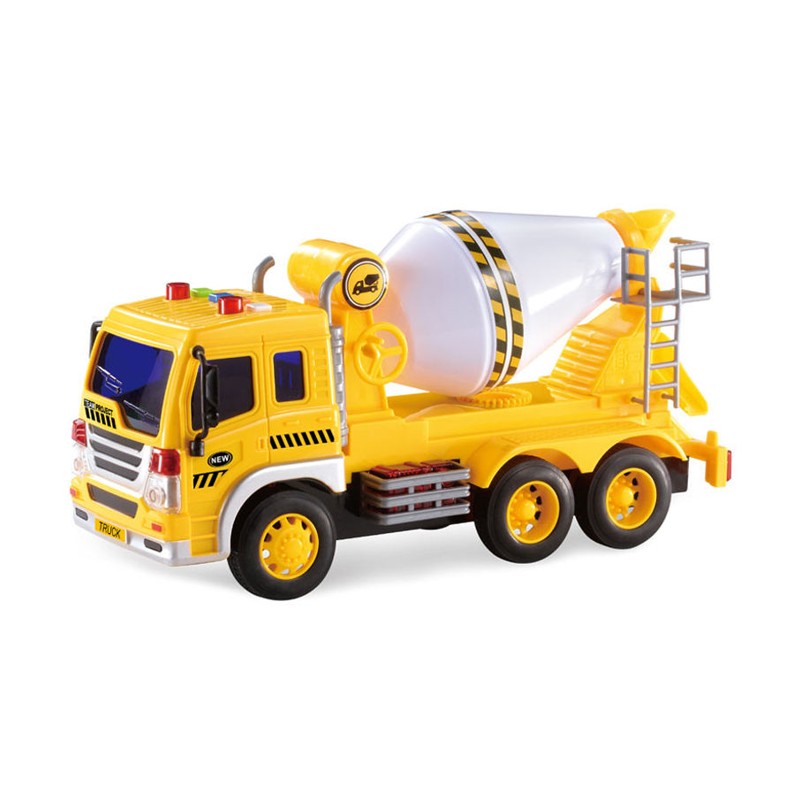 Caminhão de Construção Betoneira com Som e Luzes 1:16 - Brink Center