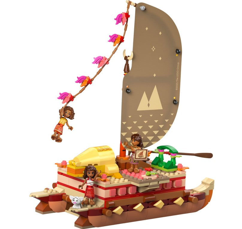 Lego Disney Canoa de aventura da Moana 43270