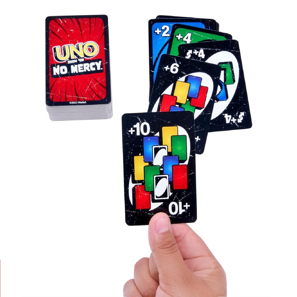 UNO Jogo de Cartas No Mercy - Mattel