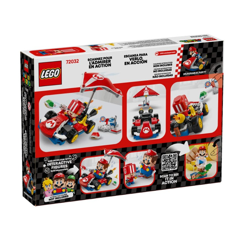 Lego Super Mario 72032 Mario Kart Padrão