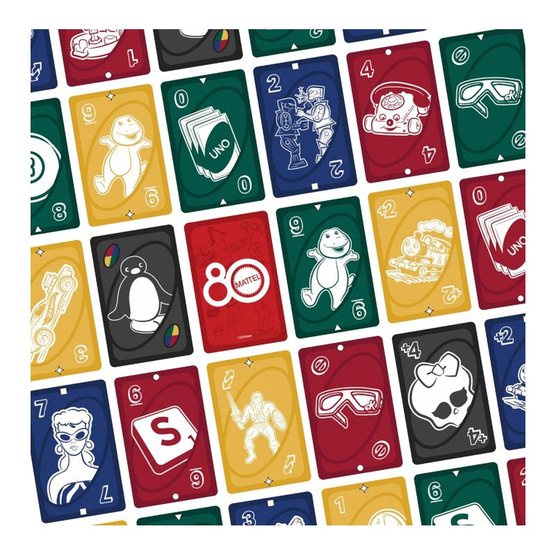 Jogo de Cartas UNO 80 Anos - Mattel