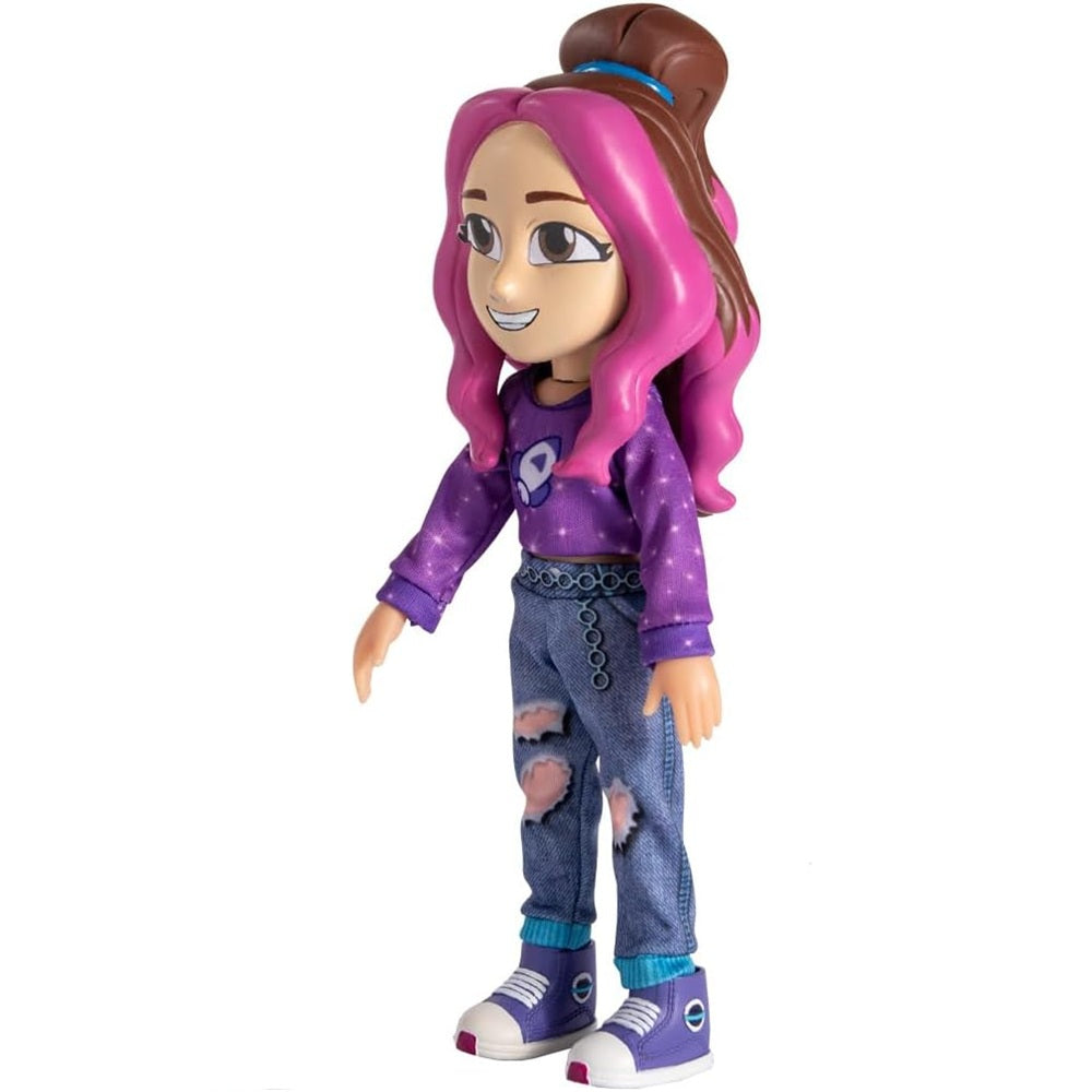 Boneca Katlen Dos Rosa Youtuber Vinil 25 Cm - Baby Brink