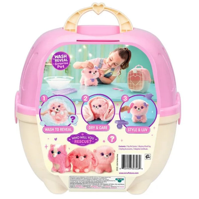 Adotados Scruff A Luvs Surpresa Rosa - Fun