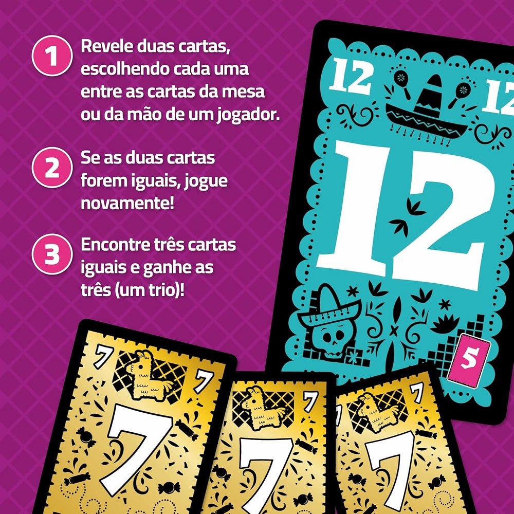 Jogo de Cartas Trio - PaperGames