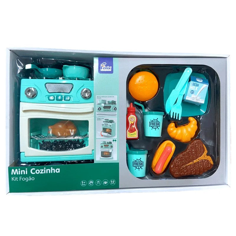 Mini Cozinha Fogão com Luz e Som - FÊNIX