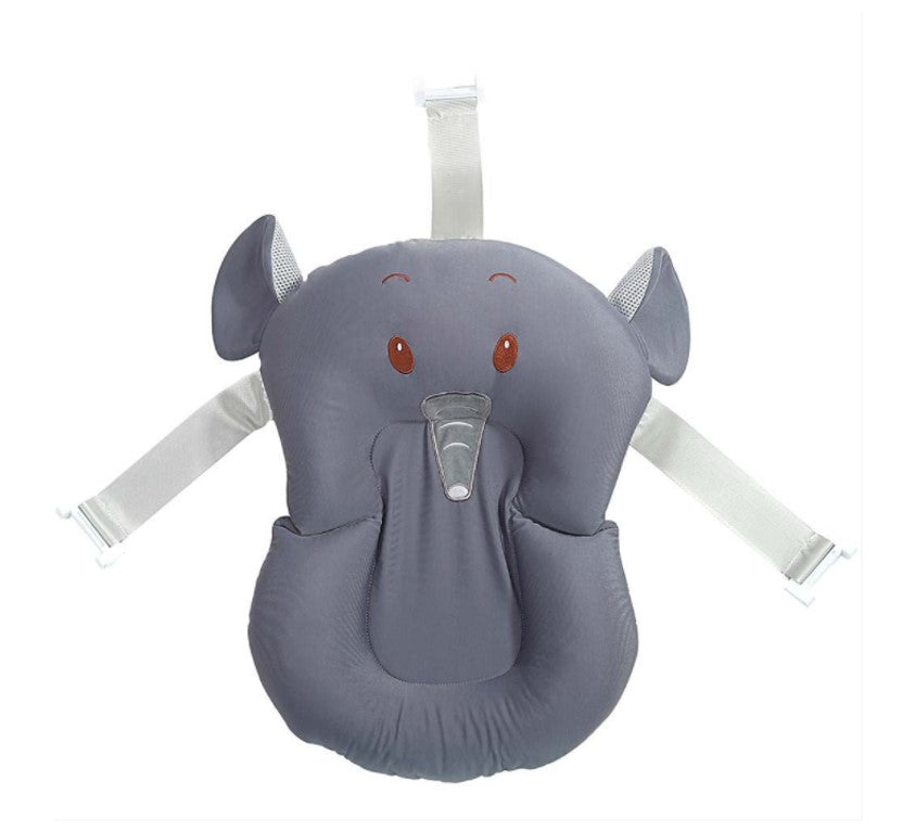 Almofada de Banho para Bebê Cinza Elefante 521