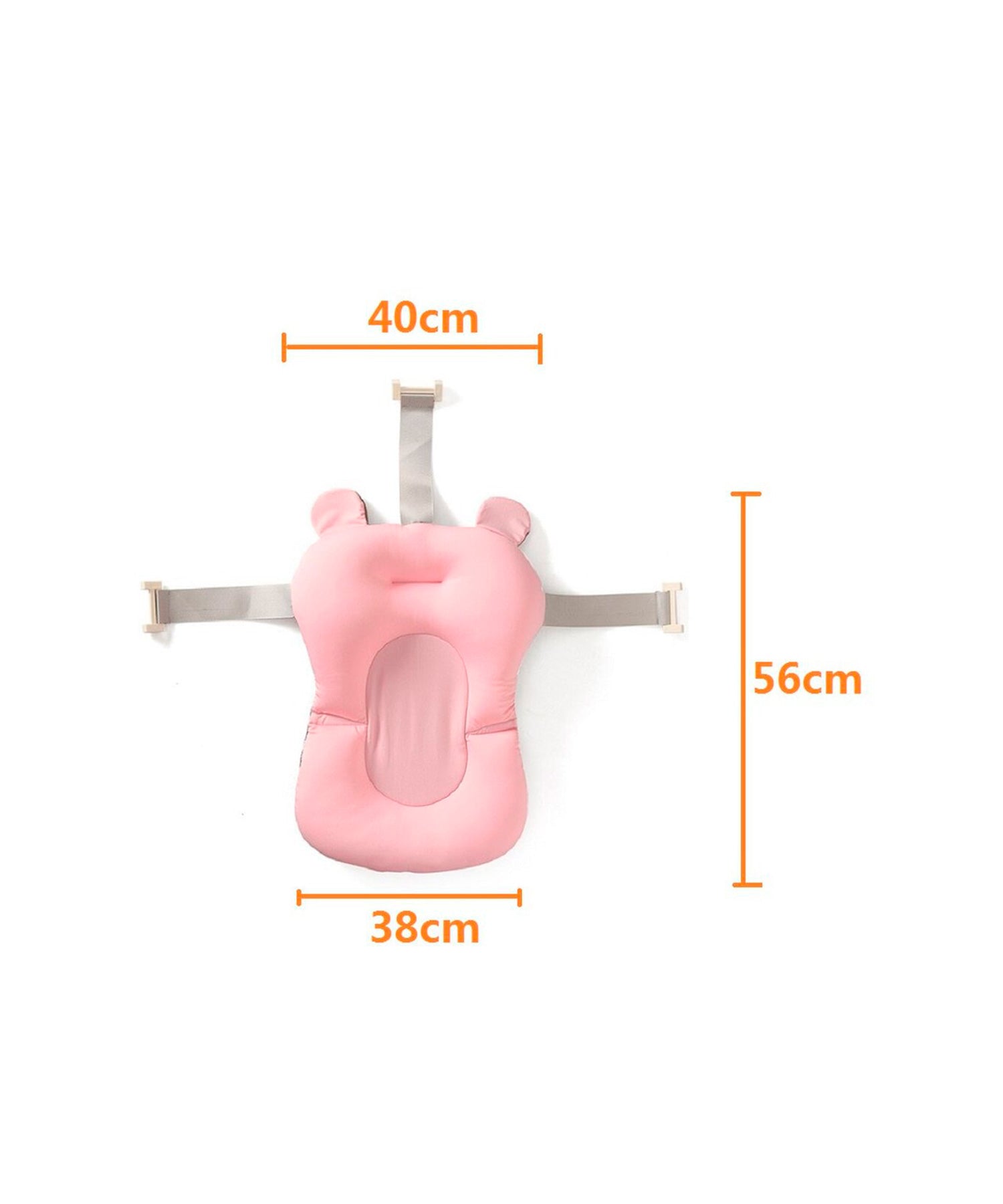Almofada De Banho Para Bebe Rosa