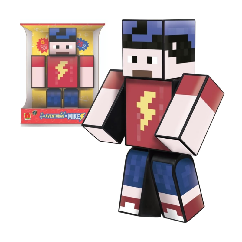 Boneco Aventuras de Mike 25cm - Algazarra