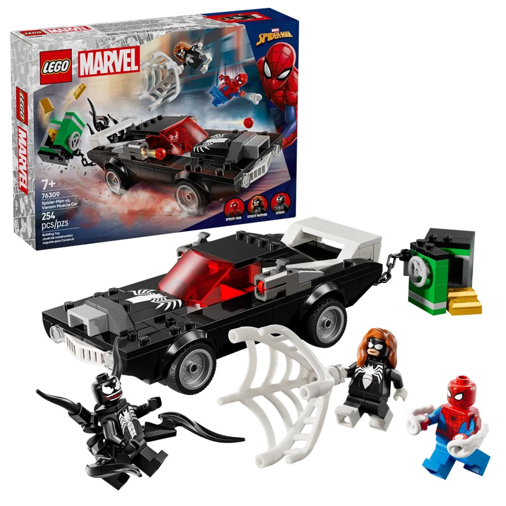 Lego Marvel Carro do Venom vs Homem-Aranha - 76309