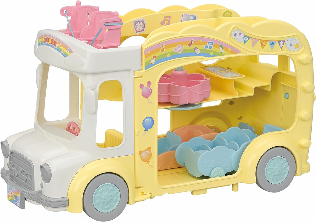 Sylvanian Families Ônibus Arco-Íris Jardim da Infância 5744