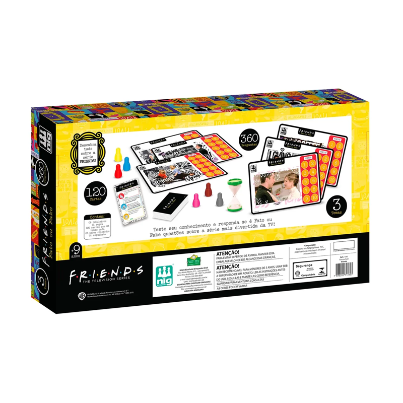 Jogo Fato ou Fake Friends - Nig