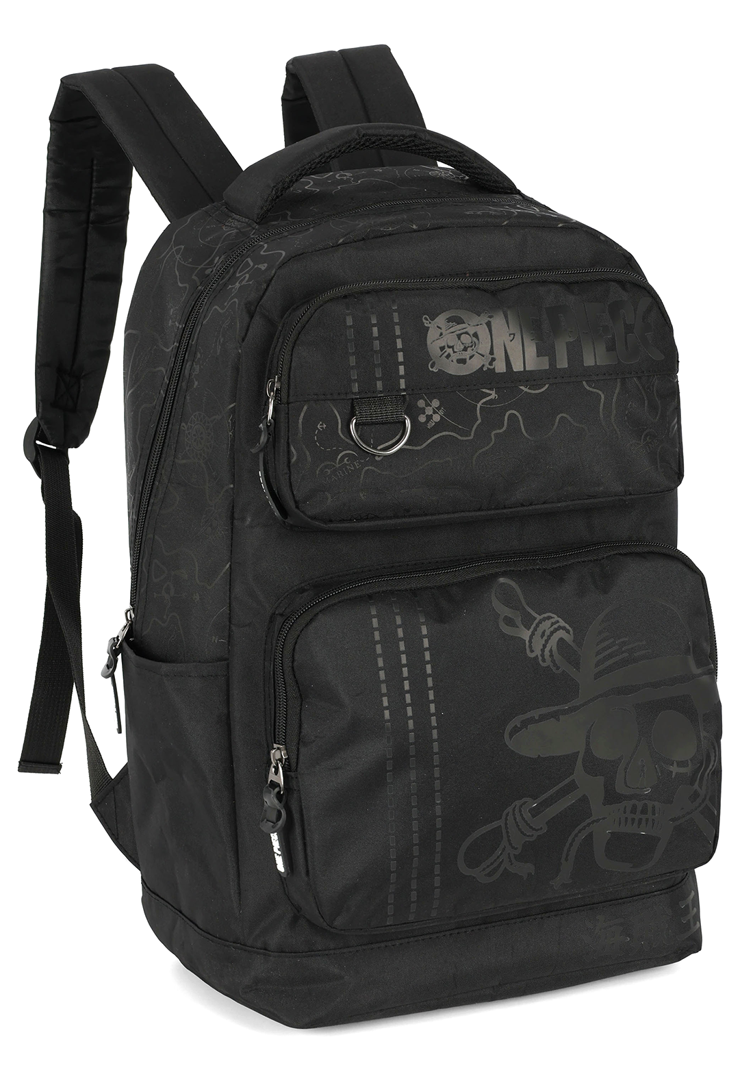 Mochila Preta One Piece Luxcel com Estampa do Luffy – Produto Oficial