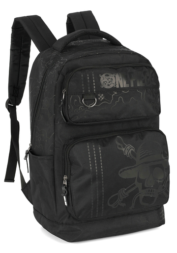 Mochila Preta One Piece Luxcel com Estampa do Luffy – Produto Oficial