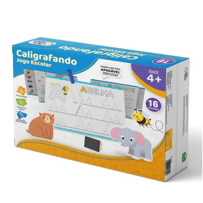 Jogo Escolar Caligrafando - Pais & Filhos